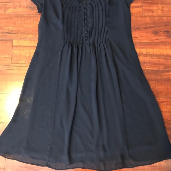 MSK Peasant button dress - Petite Size 10 - Picture 2 of 4